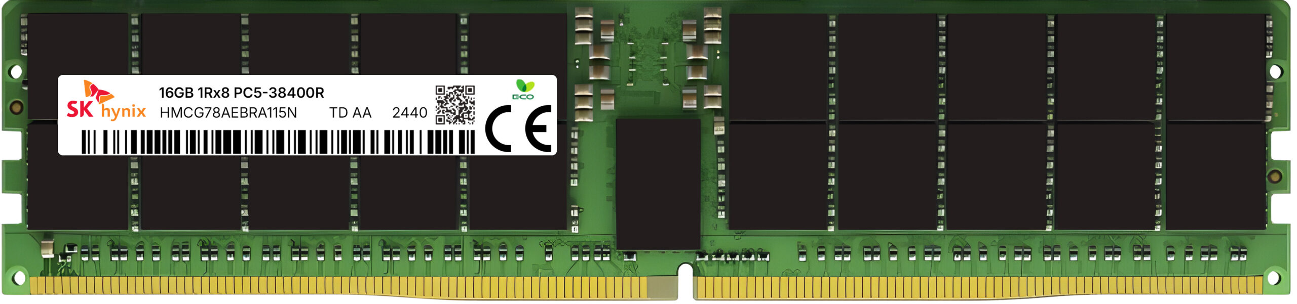HMCG78AEBRA115N SK Hynix 16GB DDR5-4800 ECC RDIMM 1Rx8 1.1V Memory