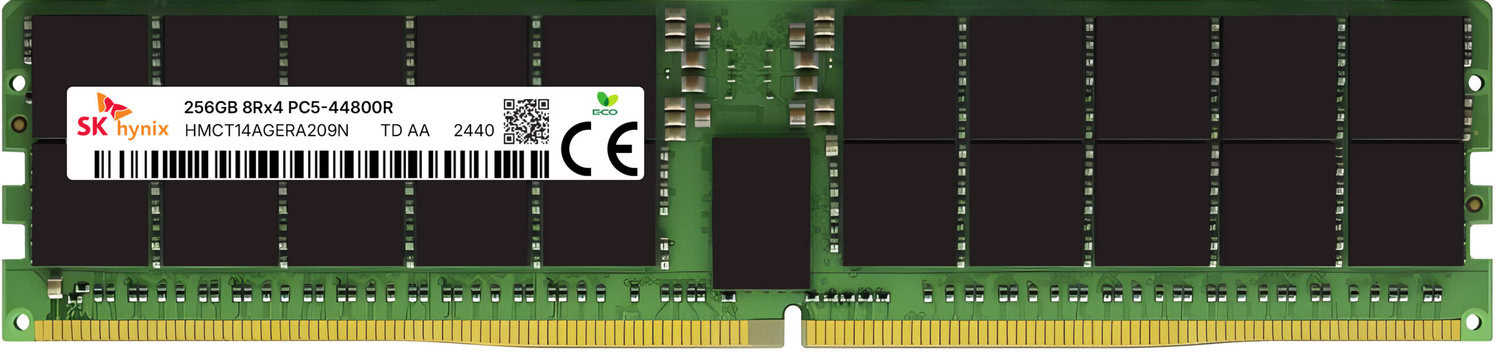 HMCT14AGERA209N SK Hynix 256GB DDR5-5600 ECC RDIMM 8Rx4 1.1V Memory