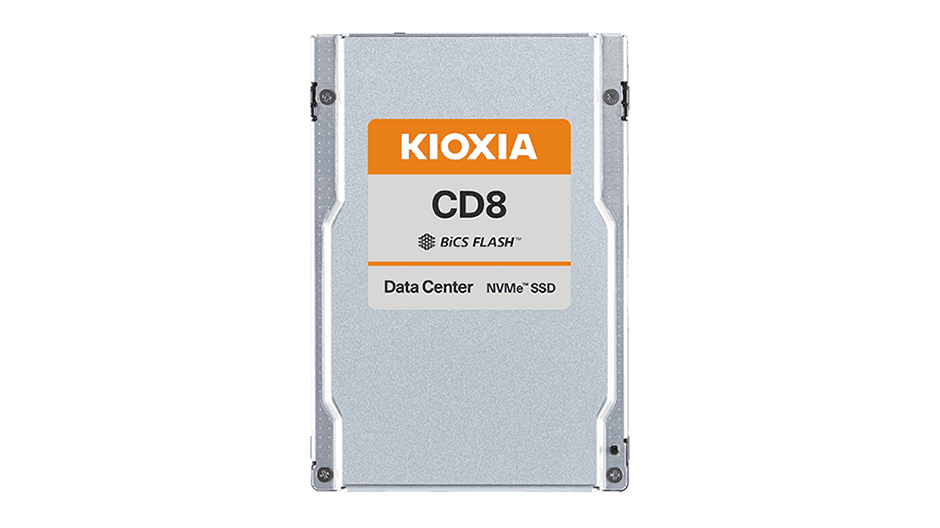 KCD8XRUG15T3 Kioxia CD8-R 15.36TB NVMe 2.5″ SSD