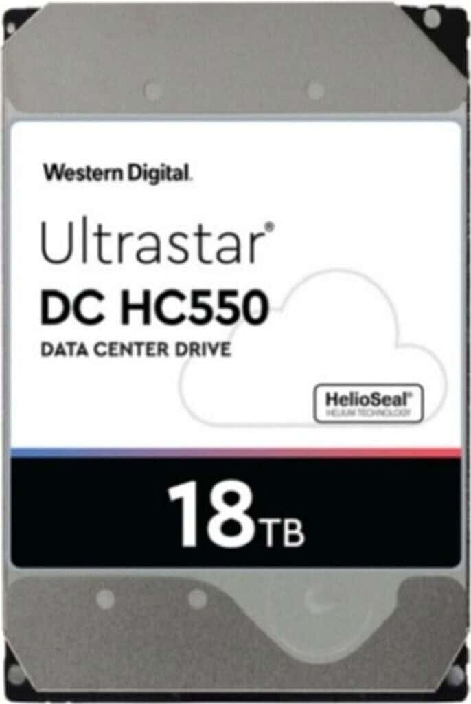 WUH721818ALE6L4 WD Ultrastar 18TB SATA 3.5″ HDD